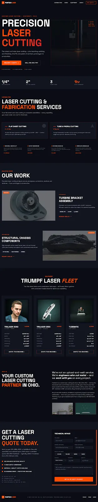 Positech industries section